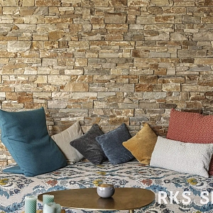 Камень в интерьере RKS SLATE Кварцит Multi Quartz Country