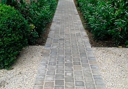 Брусчатка RKS Slate Belgian Grey 100х100 мм