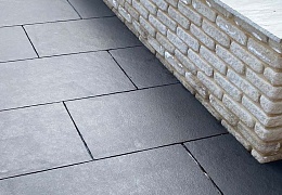 Плитка из известняка Belgian Black 600x300 мм