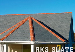 Фасадный сланец RKS SLATE Grey Natural 500х250 мм