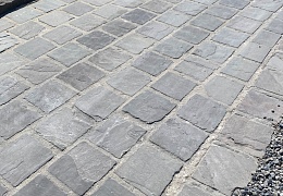 Брусчатка RKS Slate Belgian Grey 100х100 мм