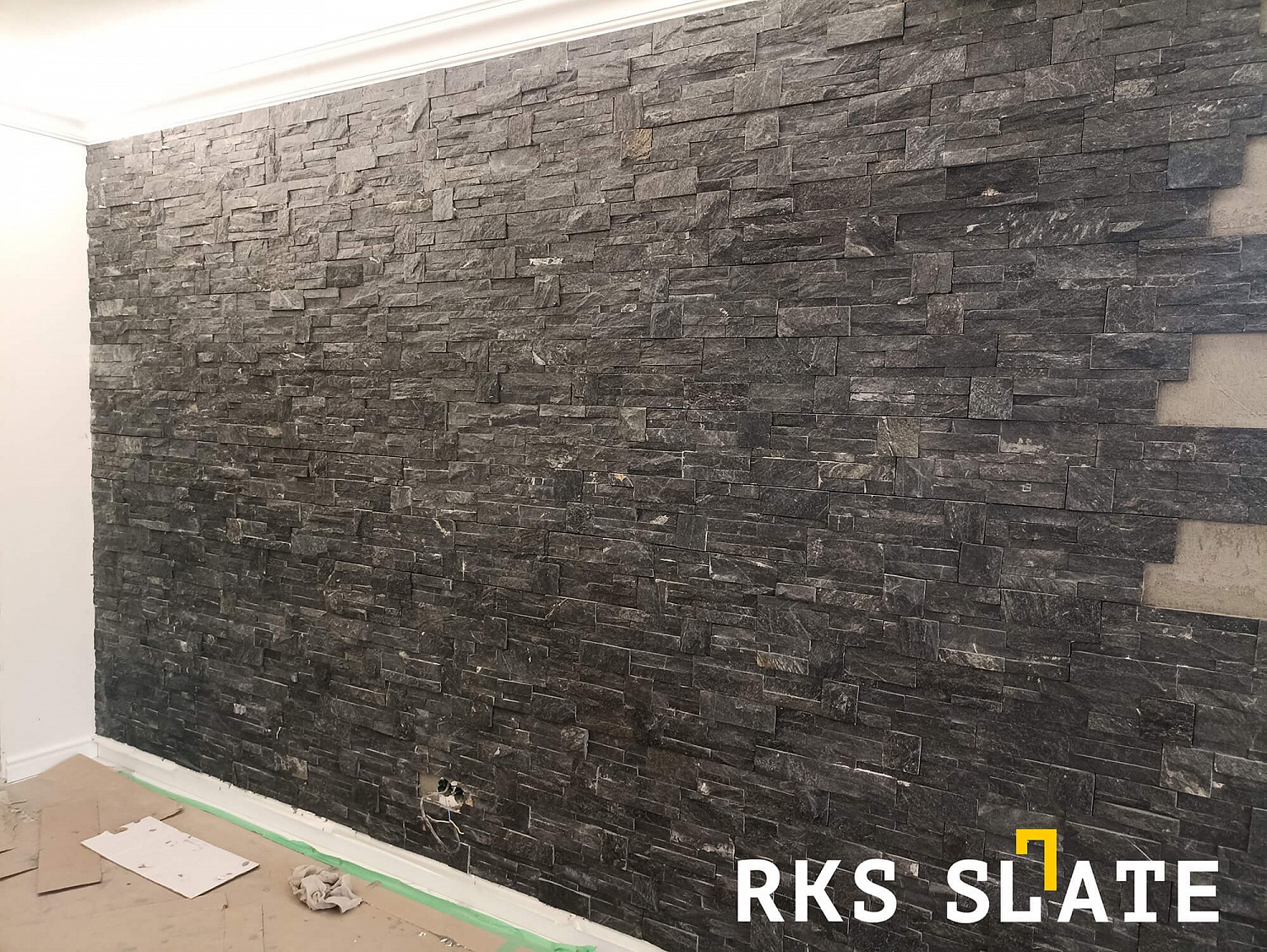 3D панели RKS SLATE Кварцит Black Quartz Modern