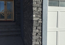 Облицовочный камень RKS SLATE Monsoon Black Quartz Strips