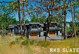 Облицовочный камень RKS SLATE Cloudy Grey Quartz Castle
