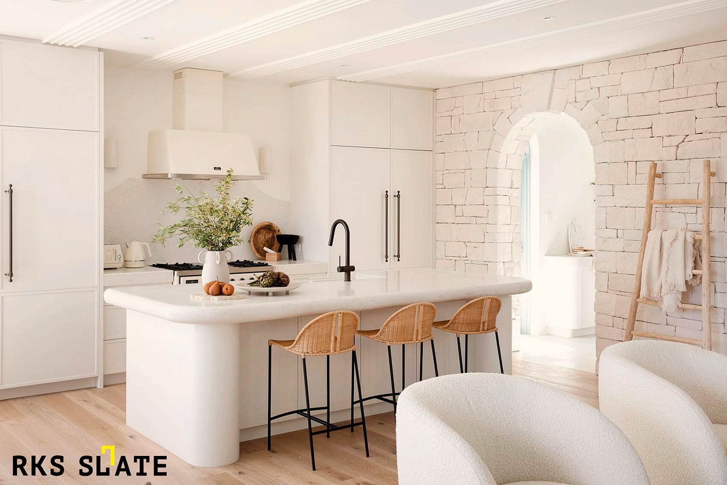 3D панели RKS SLATE Песчаник White Sandstone Country