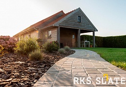 Брусчатка RKS Slate Belgian Grey 100х100 мм