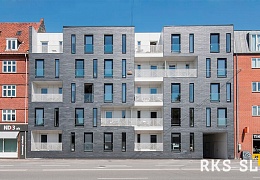 Фасадный сланец RKS SLATE Graphite Natural 400х200 мм