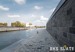 Брусчатка RKS Slate Belgian Grey 100х100 мм