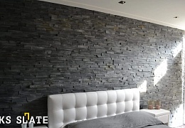 3D панели RKS SLATE Сланец Black Bark Rockface