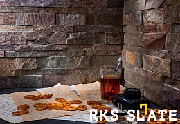 3D панели RKS SLATE Кварцит Golden Natural