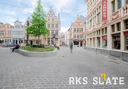 Брусчатка RKS Slate Belgian Grey 100х100 мм