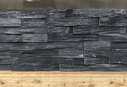 3D панели RKS SLATE Сланец Black Bark Rockface