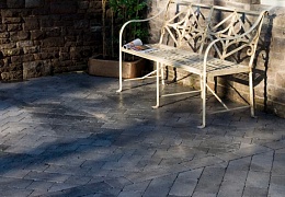 Брусчатка RKS Slate Belgian Black 200х100 мм
