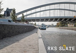 Брусчатка RKS Slate Belgian Grey 100х100 мм