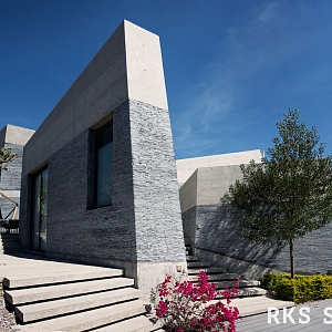 Декоративный отделочный камень RKS SLATE Сланец Black Waterfall Rockface