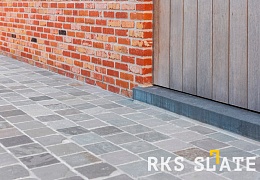 Брусчатка RKS Slate Belgian Grey 100х100 мм