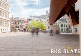 Брусчатка RKS Slate Belgian Grey 100х100 мм