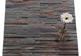 3D панели RKS SLATE Сланец Dark Multicolor Pencil