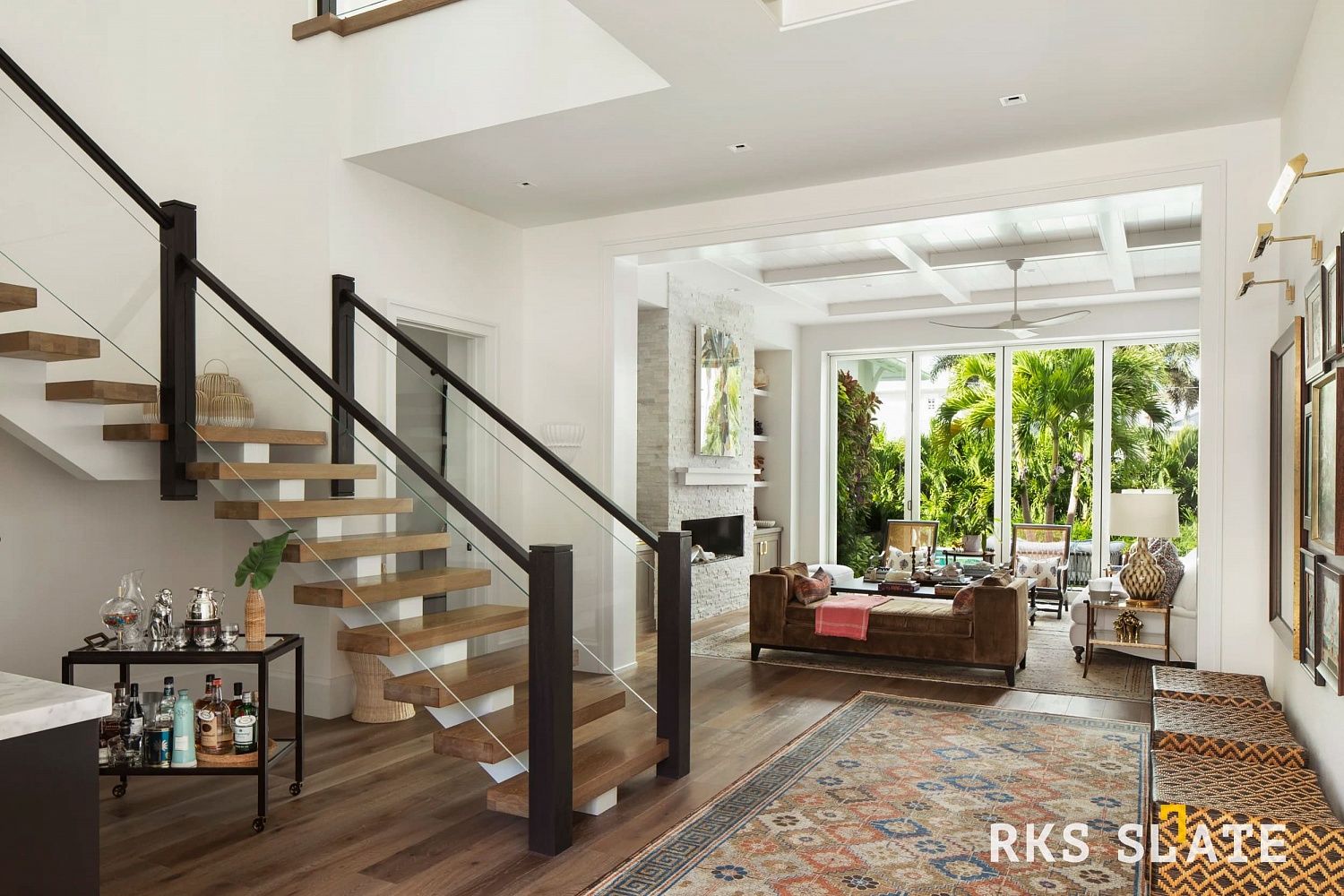 3D панели RKS SLATE Кварцит White Quartz Classic