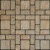 Мощение гранитной брусчаткой RKS Slate Vermont 200x200 мм. Ландшафтный дизайн участка.