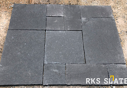 Плитка из известняка Belgian Black 600x300 мм