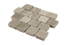 Брусчатка RKS Slate Belgian Grey 100х100 мм