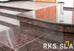 Гранитная плитка Tan Brown, Polished