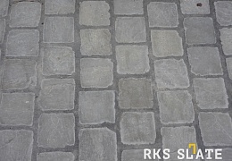 Брусчатка RKS Slate Belgian Grey 100х100 мм