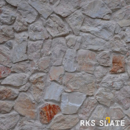 Фасадный камень известняк RKS SLATE Beige Limestone Loose