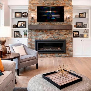 Камень для отделки камина 3D панели RKS SLATE Сланец Dark Multicolor Modern