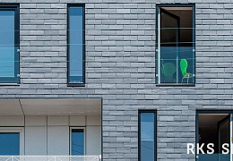 Фасадный сланец RKS SLATE Graphite Natural 400х200 мм