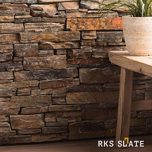 Декоративный камень для отделки стен RKS SLATE Сланец Cedar Slate Country