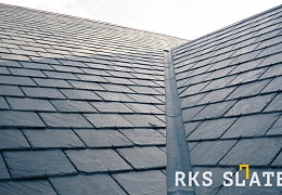 Фасадный сланец RKS SLATE Graphite Natural 400х200 мм