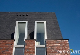 Фасадный сланец RKS SLATE Graphite Natural 400х200 мм