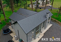 Фасадный сланец RKS SLATE Graphite Natural 400х200 мм
