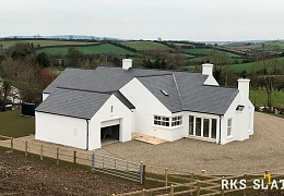 Фасадный сланец RKS SLATE Graphite Natural 400х200 мм