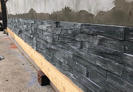 3D панели RKS SLATE Сланец Black Bark Rockface