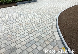 Брусчатка RKS Slate Belgian Grey 100х100 мм