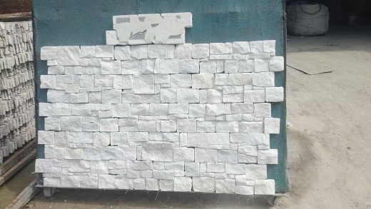 3D панели RKS SLATE Кварцит White Quartz Country для эксклюзивной отделки фасада