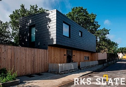 Фасадный сланец RKS SLATE Graphite Natural 400х200 мм