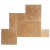 Натуральная плитка из травертина Noce French Pattern для внутренней и внешней отделки — RKS SLATE 