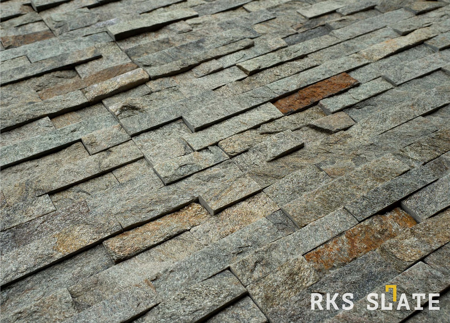 3D панели RKS SLATE Кварцит Green Quartz Classic
